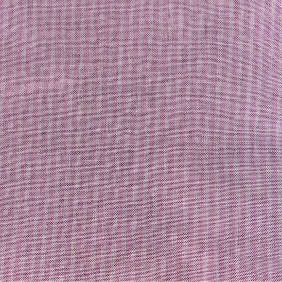 Love 4 Truth Button Down Pinstriped Long Sleeve Collared Blouse Pink & White 3X - Picture 3 of 9
